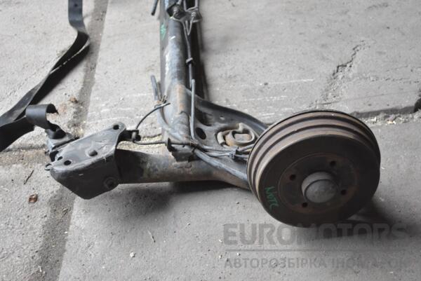 Балка задня в зборі під барабани з ABS Nissan Note (E11) 2005-2013 55501BC64A 217099 - 3