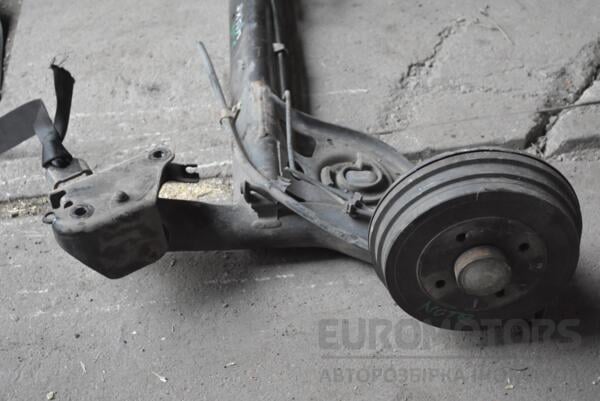 Балка задня в зборі під барабани з ABS Nissan Note (E11) 2005-2013 55501BC64A 217107 - 3