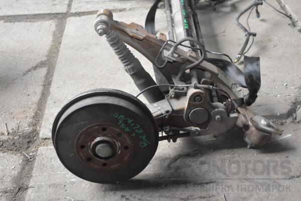 Балка задня в зборі під барабани з ABS Citroen Berlingo 1996-2008 217143 - 3