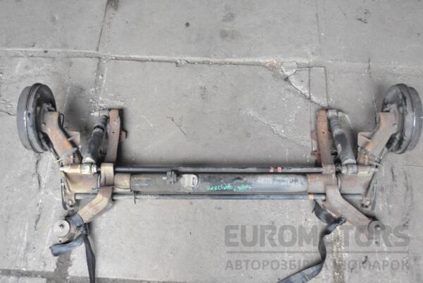 Балка задня в зборі під барабани з ABS Citroen Berlingo 1996-2008 217143 - 4