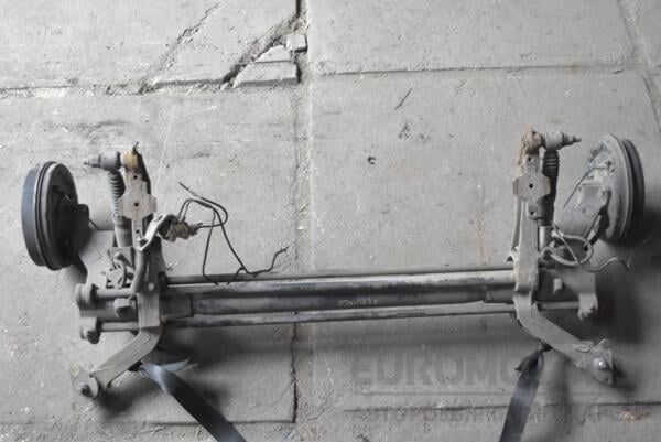Балка задня в зборі під барабани без ABS Citroen Berlingo 1996-2008 217151 - 4