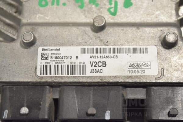 Блок керування двигуном Ford Fiesta 1.25 16V 2008 AV2112A650CB 217317 - 2