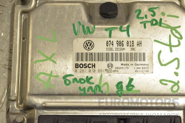 Блок керування двигуном VW Transporter 2.5tdi (T4) 1990-2003 074906018AH 217804 - 2