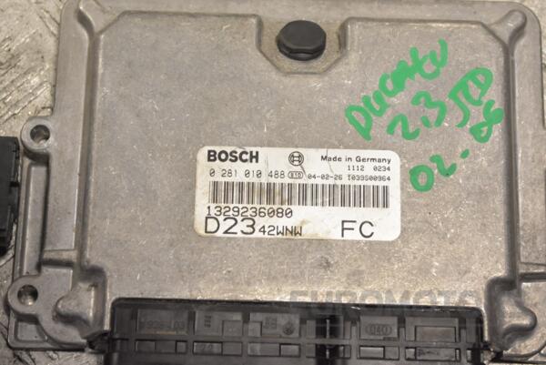 Блок управління двигуном комплект Citroen Jumper 2.3jtd 2002-2006 0281010488 218161 - 2