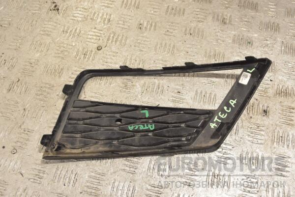 Накладка бампера під ПТФ ліва Seat Ateca 2016 575853665F 218650 - 2