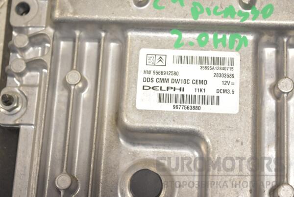 Блок управления двигателем комплект Citroen C4 Picasso 2.0hdi 2007-2014 9666912580 218987 - 2