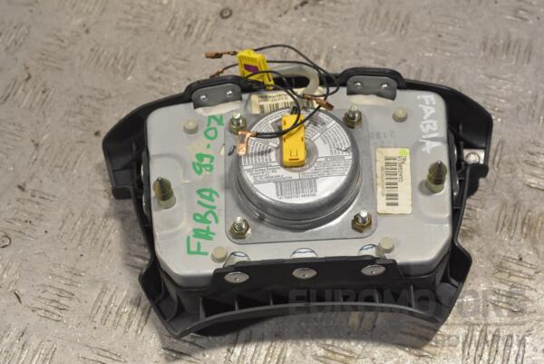 Подушка безопасности руль Airbag Skoda Fabia 1999-2007 122421200 219456 - 2