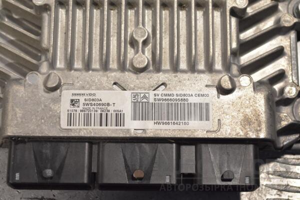 Блок управления двигателем Citroen C4 Picasso 2.0hdi 2007-2014 9666095880 219690 - 2