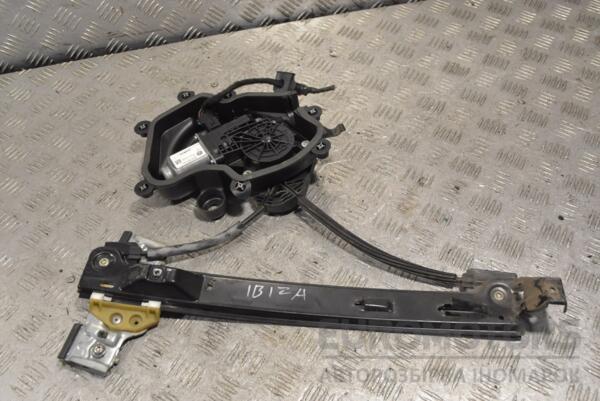 Стеклоподъемник задний левый электр Seat Ibiza 2008-2017 6J4839401B 230107 - 2