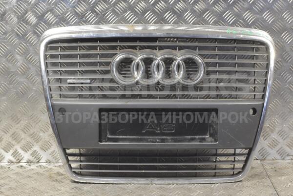 Решітка радіатора хром -09 (дефект) Audi A6 (C6) 2004-2011 4F0853651 231682 - 1