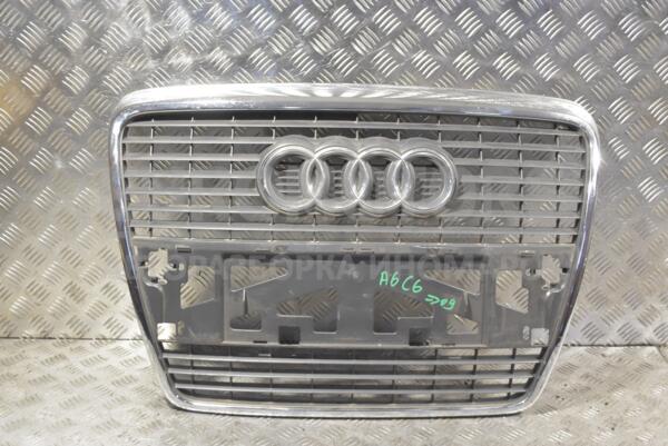 Решітка радіатора хром -09 Audi A6 (C6) 2004-2011 4F0853651 234730 euromotors.com.ua