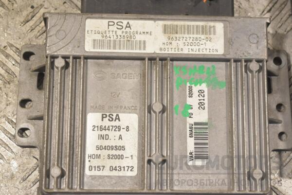 Блок управления двигателем комплект Citroen Xsara Picasso 1.8 16V 1999-2010 9641338980 235178 - 2