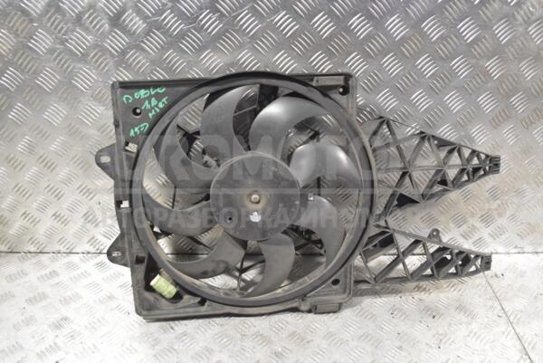 Вентилятор радиатора 8 лопастей с диффузором 15- Fiat Doblo 1.6MJet 2010 00520285990 234933 - 1