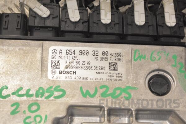 Блок управления двигателем Mercedes C-class 2.0cdi (W205) 2014-2021 A6549003200 235912 - 2