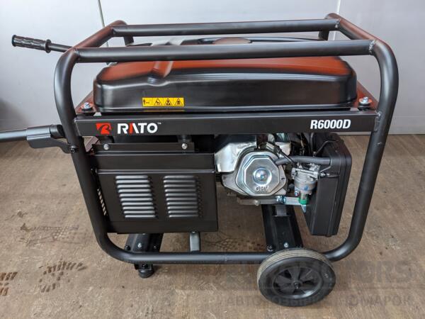 Генератор бензиновий 6 кВт AVR електричний пуск (Новий) RATO R6000 2000 R6000D GN-01 - 4