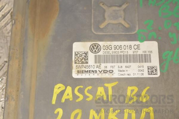 Блок управления двигателем VW Passat 2.0tdi (B6) 2005-2010 03G906018CE 238092 - 2