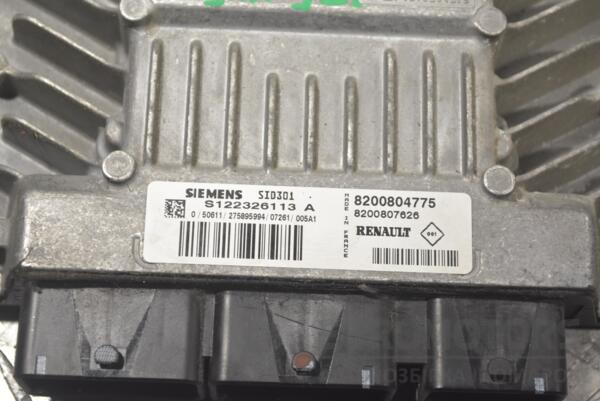 Блок керування двигуном Renault Megane 1.5dCi (II) 2003-2009 8200804775 250073 - 2