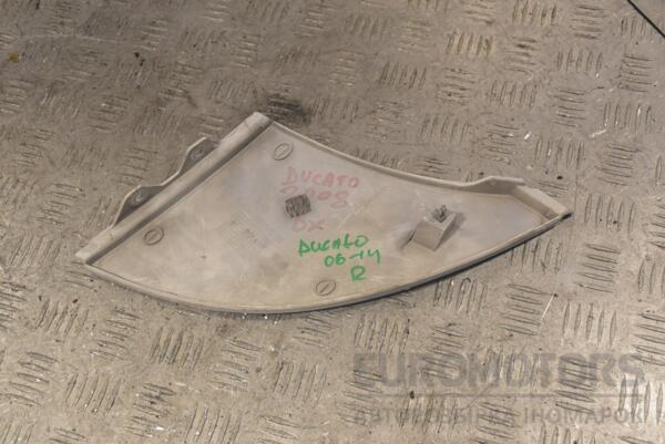 Накладка над фарою права (вія) Citroen Jumper 2006-2014 1306530070DX 250350 - 2