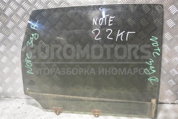 Скло двері заднє праве Nissan Note (E11) 2005-2013 823009U000 250917 euromotors.com.ua