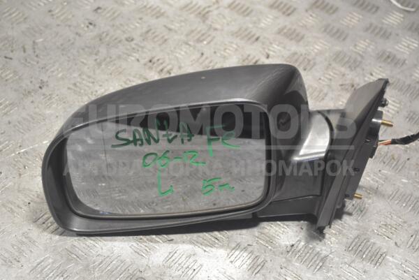 Зеркало левое электр 5 пинов Hyundai Santa FE 2006-2012 876102B130 250970 - 1