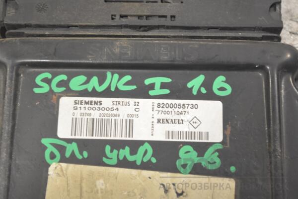 Блок управления двигателем Renault Scenic 1.6 16V (I) 1996-2003 8200055730 250997 - 2