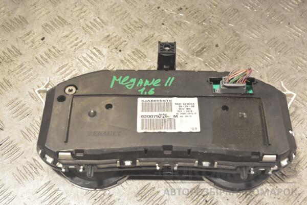 Панель приборов Renault Megane 1.6 16V (II) 2003-2009 8200793124 251003 - 2
