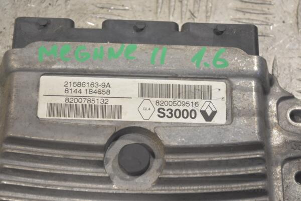 Блок управления двигателем Renault Megane 1.6 16V (II) 2003-2009 8200785132 251005 - 2