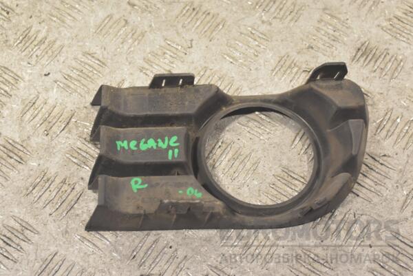 Накладка бампера под птф правая -06 Renault Megane (II) 2003-2009 8200115118 252317 - 2
