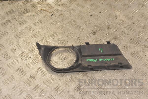 Накладка бампера под птф левая -07 Toyota Corolla Verso 2004-2009 521280F020 252436 - 2