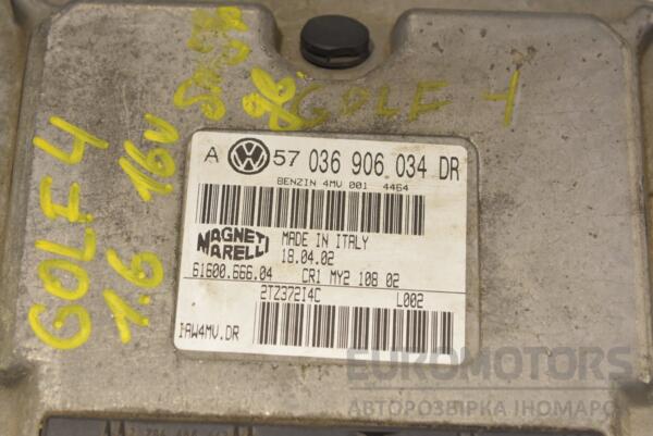 Блок керування двигуном VW Golf 1.6 16V (IV) 1997-2003 036906034DR 255193 - 2