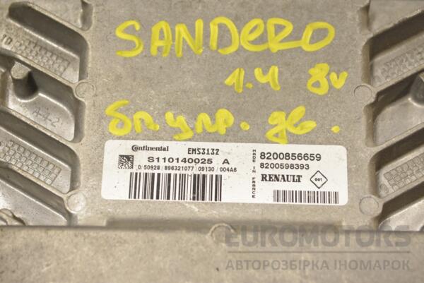 Блок керування двигуном Renault Sandero 1.4 8V 2007-2013 S110140025A 255224 - 2