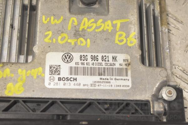 Блок керування двигуном VW Passat 2.0tdi (B6) 2005-2010 03G906021NK 256937 - 2