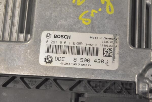 Блок керування двигуном BMW X1 2.0tdi (E84) 2009-2015 8506438 257052 - 2