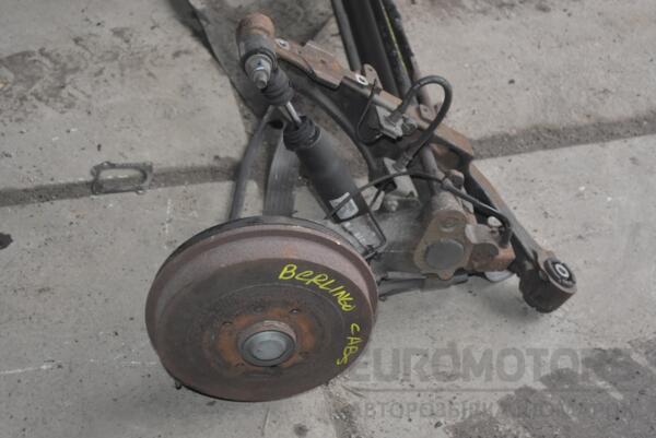 Балка задня в зборі під барабани з ABS Citroen Berlingo 1996-2008 258551 - 3