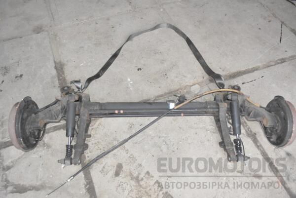 Балка задня в зборі під барабани з ABS Citroen Berlingo 1996-2008 258551 - 4
