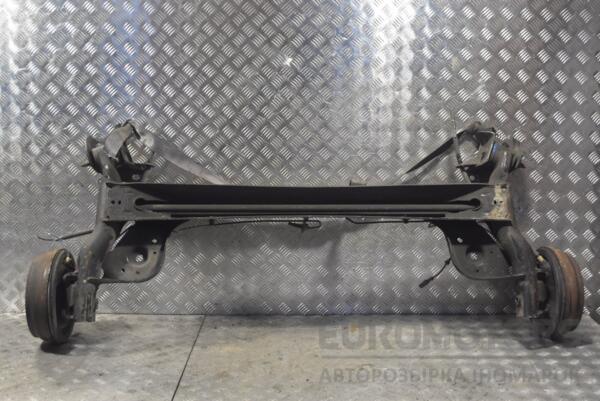 Балка задня в зборі під барабани з ABS Renault Logan 2005-2014 430004469R 258555 - 4