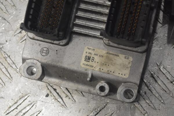 Блок управління двигуном комплект Opel Corsa 1.2 16V (C) 2000-2006 55354330 259091 - 2