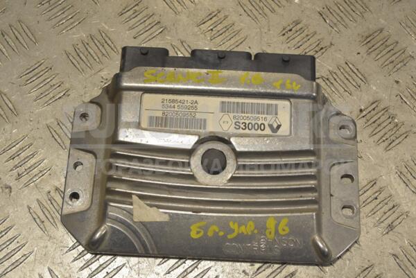 Блок керування двигуном Renault Scenic 1.6 16V (II) 2003-2009 8200509516 259373 - 1