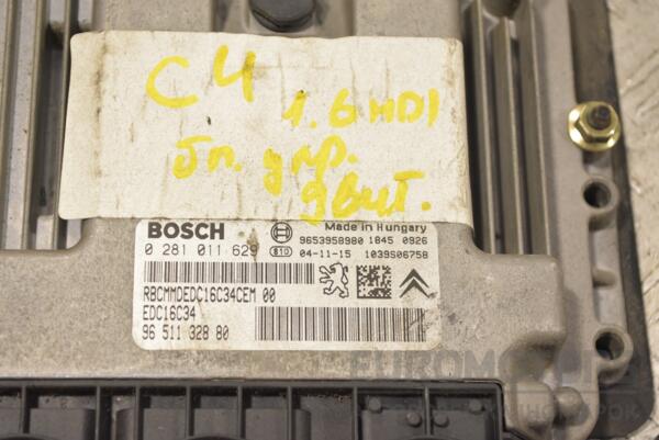 Блок керування двигуном Citroen C4 1.4hdi 2004-2011 9651132880 260162 - 2