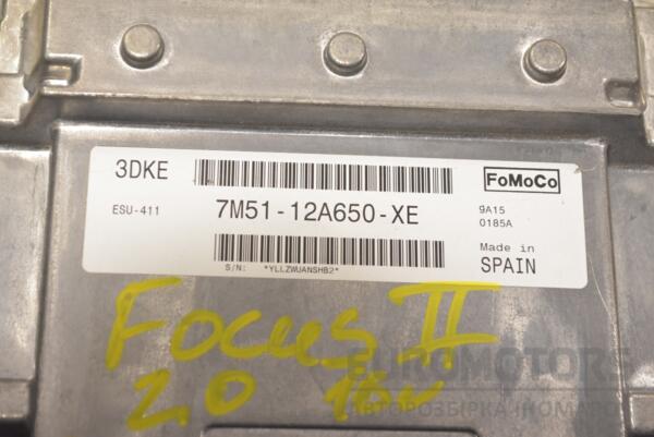 Блок управления двигателем Ford Focus 2.0 16V (II) 2004-2011 7M5112A650XE 260333 - 2