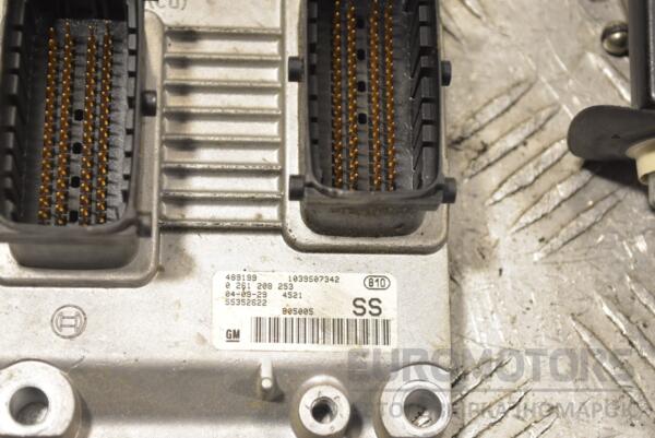 Блок управления двигателем комплект Opel Corsa 1.2 16V (C) 2000-2006 0261208253 260733 - 2