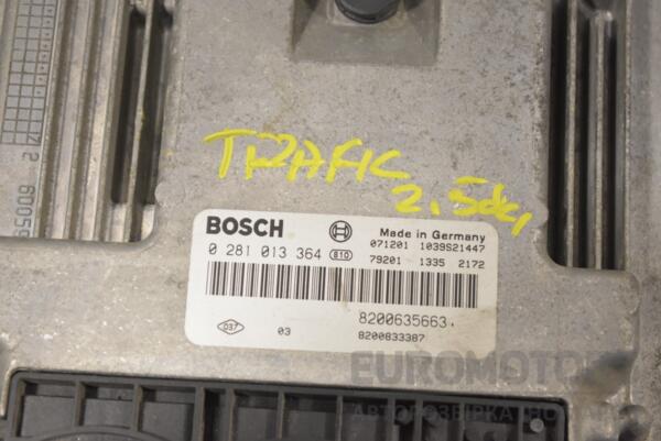 Блок управления двигателем комплект Renault Trafic 2.5dCi 2001-2014 0281013364 260830 - 2