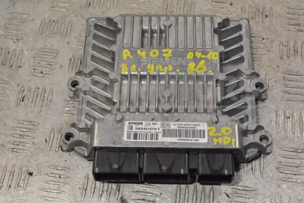 Блок управления двигателем Peugeot 407 2.0hdi 2004-2010 9658345080 259947 euromotors.com.ua