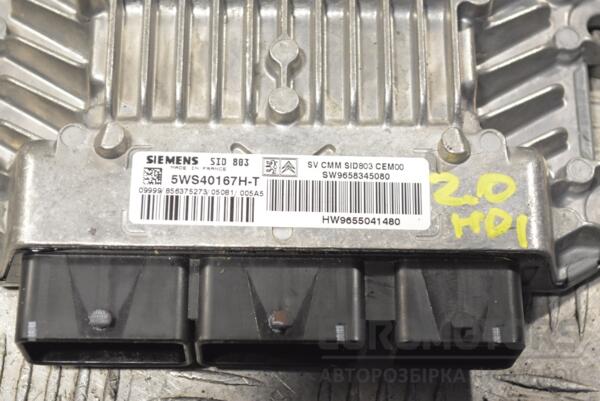 Блок керування двигуном Peugeot 407 2.0hdi 2004-2010 9658345080 259947 - 2