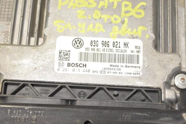 Блок керування двигуном VW Passat 2.0tdi (B6) 2005-2010 03G906021NK 261609 - 2