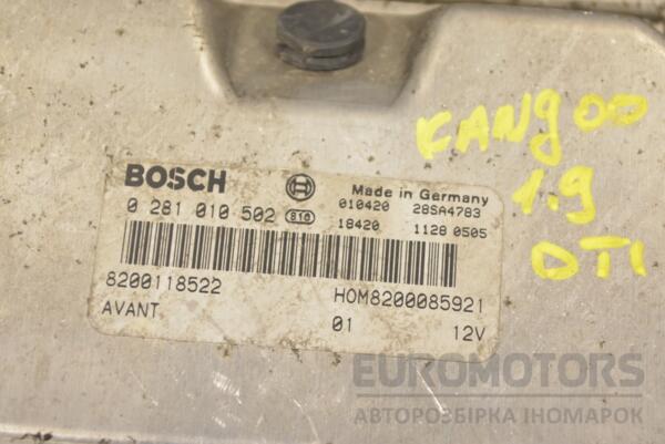 Блок управления двигателем комплект Renault Kangoo 1.9dTi 1998-2008 8200118522 261687 - 2