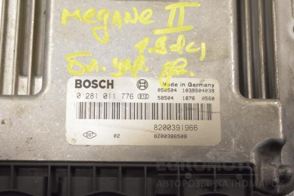 Блок управления двигателем Renault Megane 1.9dCi (II) 2003-2009 0281011776 261699 - 2