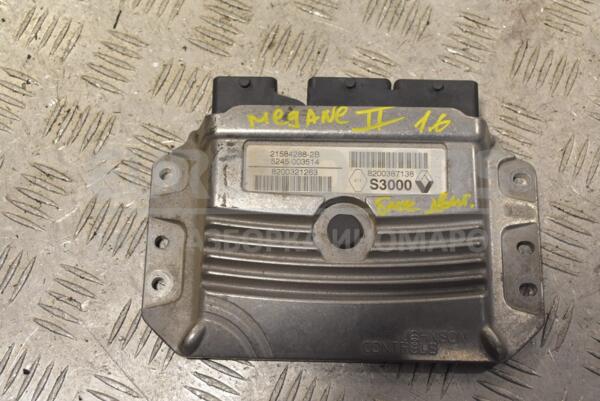 Блок управління двигуном (дефект) Renault Megane 1.6 16V (II) 2003-2009 8200387138 261950 euromotors.com.ua