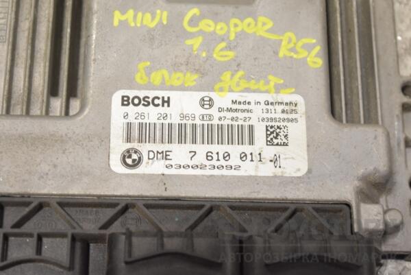 Блок керування двигуном Mini Cooper 1.6 16V (R56) 2006-2014 0261201969 261954 - 2