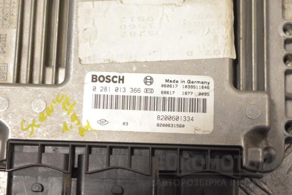 Блок управления двигателем комплект Renault Scenic 1.9dCi (II) 2003-2009 8200601334 262135 - 2